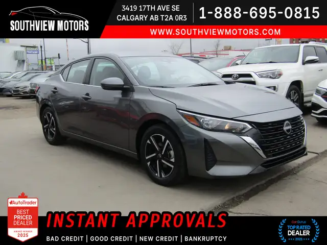 2024 Nissan Sentra SV CVT CARPLAY / NAVIGATION / BLIND SPOT / RE