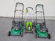 I cut lawns and do yard maintenance in Kitchener-Waterloo