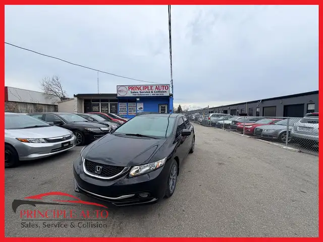 2014 Honda Civic TOURING 195KM CERTIFIED-WARRANTY