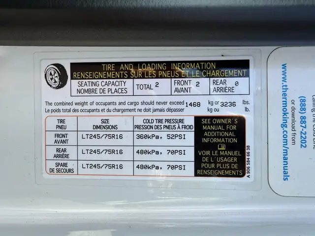 2022 Mercedes-Benz Sprinter 2500 4x4 High Roof Thermo King Reefe - Photo 80