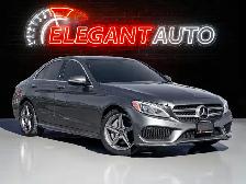 2018 Mercedes-Benz C-Class 300 AMG SPORT PKG|NAV|PANOROOF|B.SPOT