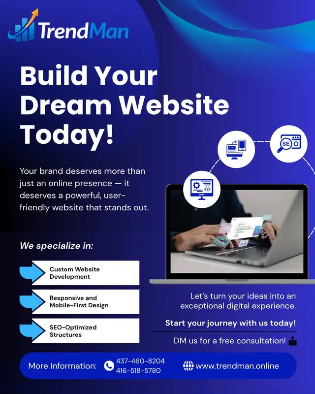 Professional Website Design & Social Media Services