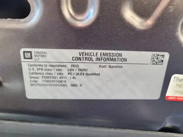 2015 Chevrolet Cruze 1LT | No Accidents Reported - Photo 37