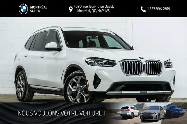 2023 BMW X3 xDrive30e | Groupe Premium | Toit ouvrant