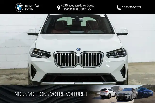 2023 BMW X3 xDrive30e | Groupe Premium | Toit ouvrant - Photo 2