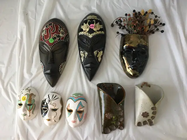 Masques divers (8 items)