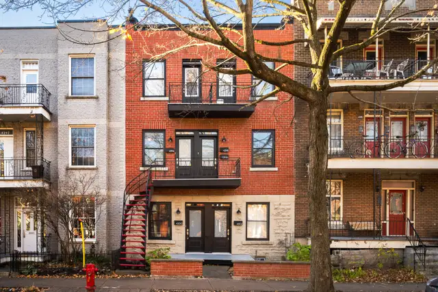 À LOUER - 5 1/2 - 2 chambres   bureau sur le Plateau-Mont-Royal