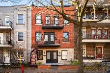 À LOUER - 5 1/2 - 2 chambres   bureau sur le Plateau-Mont-Royal