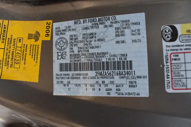 2006 Ford Freestar SEL - Photo 7