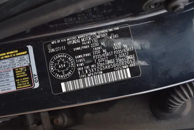 2011 Hyundai Santa Fe GL 2.4 FWD - Photo 7