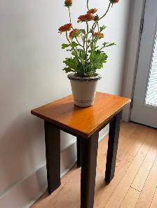 Handcrafted Table ( End Table, Nightstand)