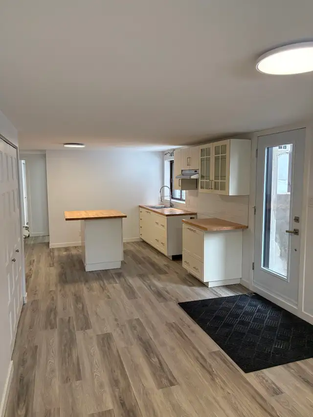 S-SOL D'UN DUPLEX. NEUF. TRÈS GRAND 4 ET DEMI