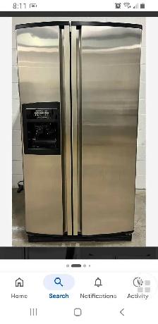 fridge/ freezer/ ice/water / kitchenaid superba