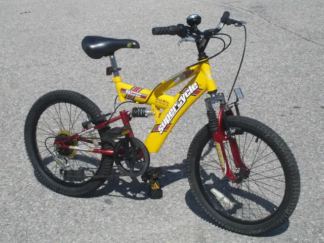 BOY'S 20' SUPERCYCLE SC500 SERIES 6 SPDS   FULL DUAL SUSPENSION!