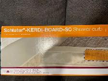 Shower Curb - Schluter - Kerdi-Board
