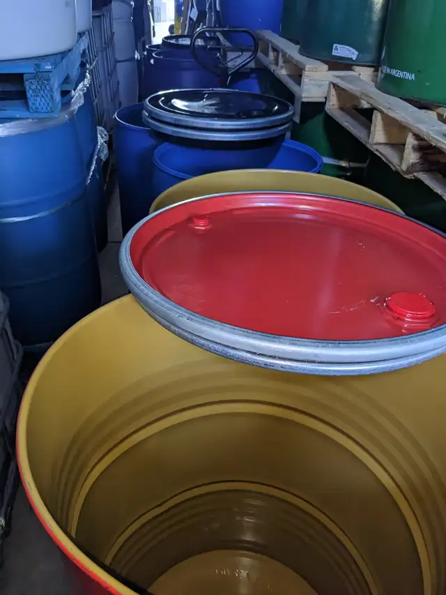 Metal  barrel  Food grade . - Photo 4