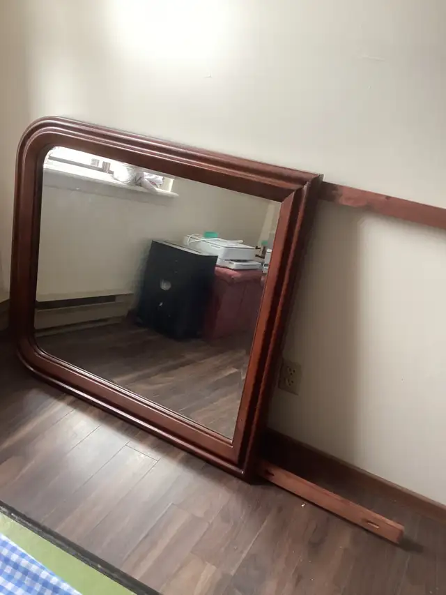 Mirror from a large dresser