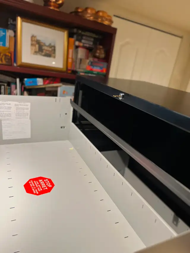 Classeur Lateral Global noir 4 tirs Livraison gratuit! - Photo 2