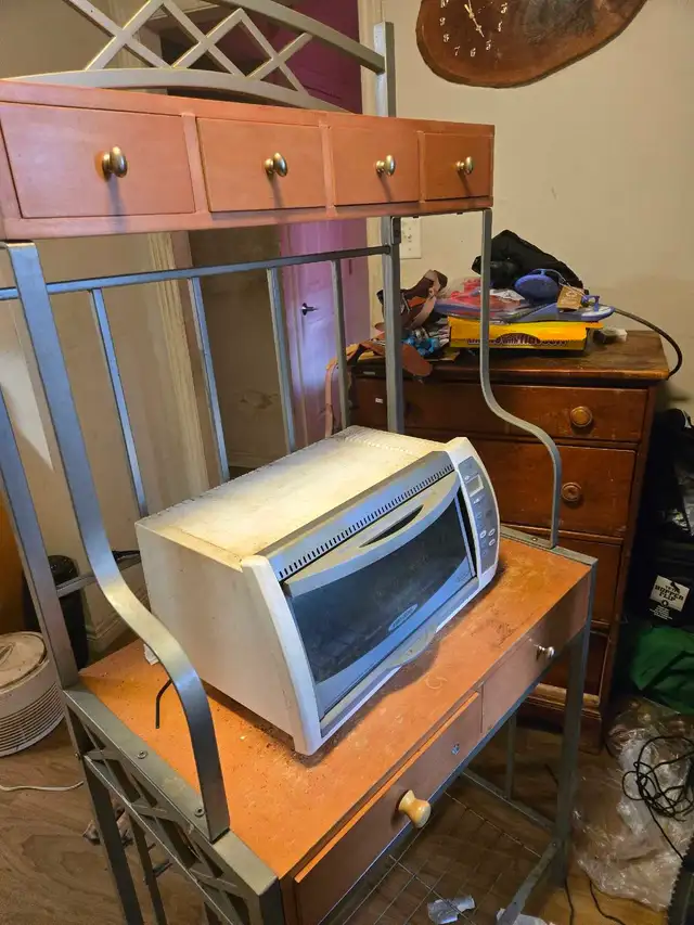 baker racks or cabinet