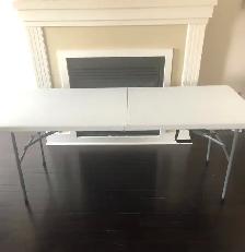 TABLE RENTAL $9.00 BARRIE 6ft folding tables for rent