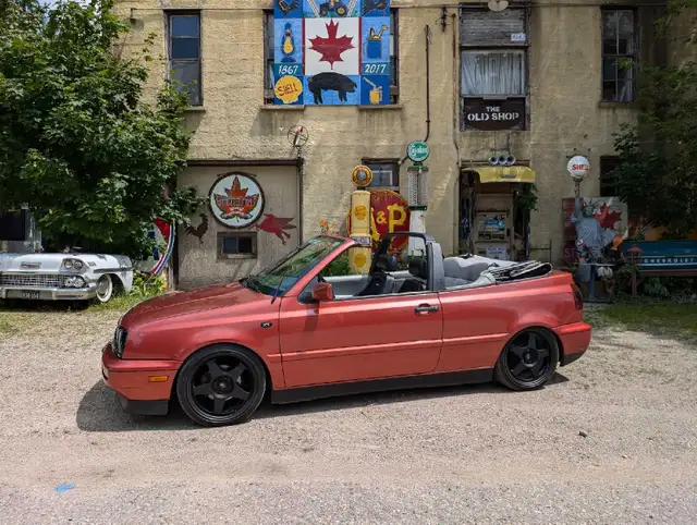 1996 VW Cabrio MK3 – Rare Cinnabar Metallic | Clean