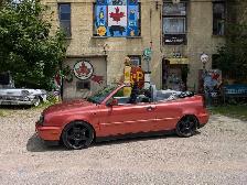 1996 VW Cabrio MK3 – Rare Cinnabar Metallic | Clean