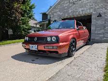 1996 VW Cabrio MK3 – Rare Cinnabar Metallic | Clean - Photo 5