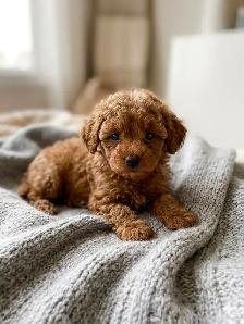 toy / mini poodle puppy / caniches chiot
