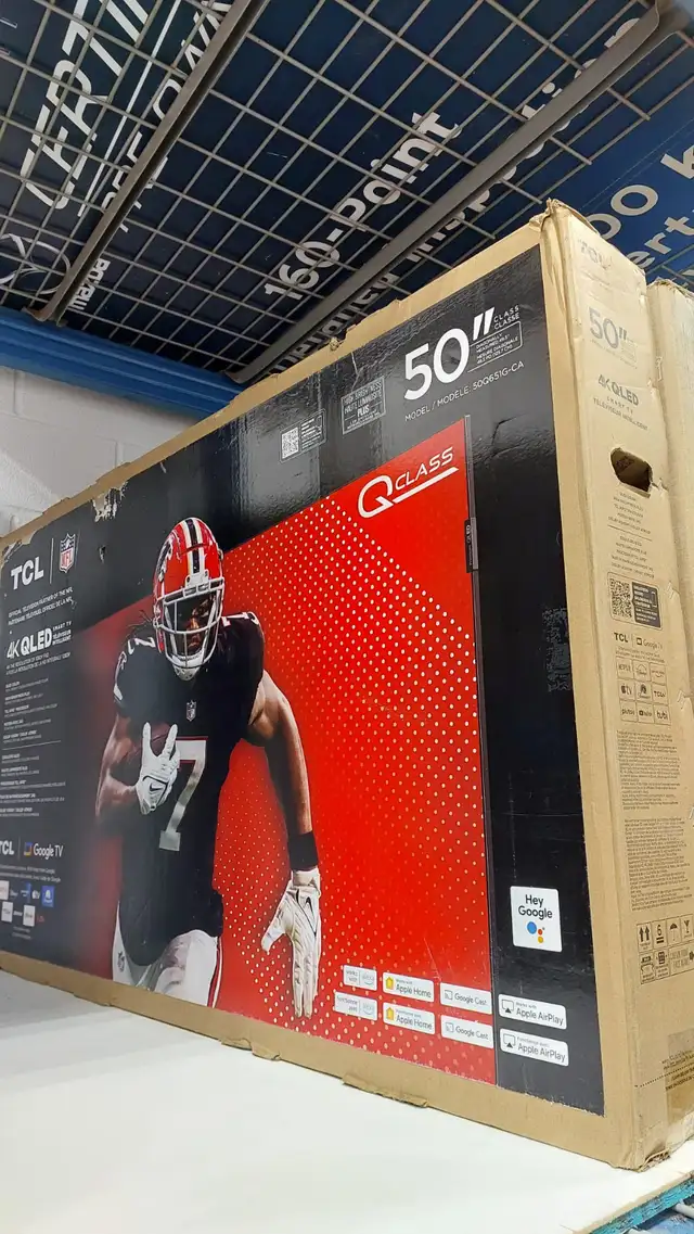 Tv - 50 TCL 50Q651G - CA - 4K QLED Smart Google