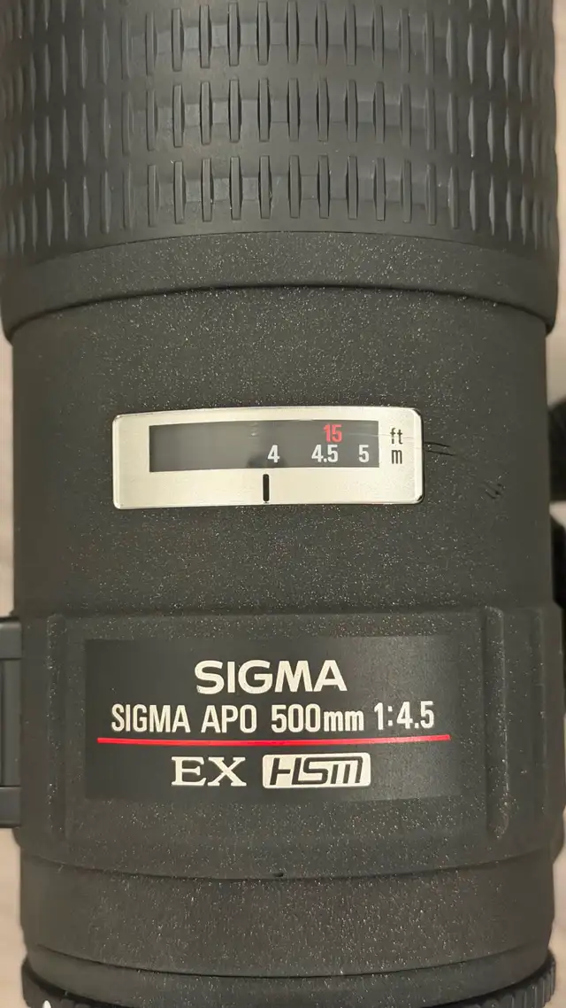 Nikon Mount Sigma 500mm/4.5 Lens - Photo 4