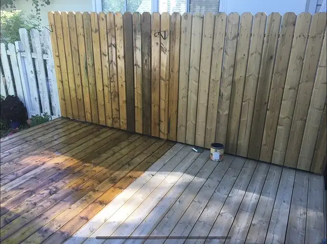 Deck & Fence staining