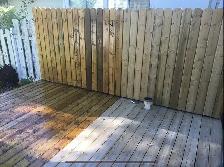 Deck & Fence staining
