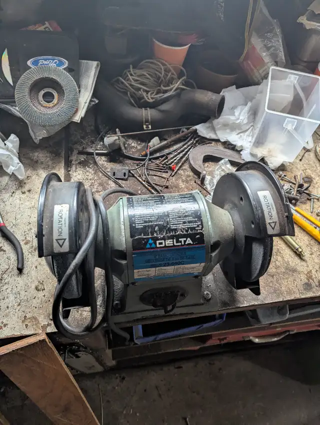 Commercialize drill press and grinder and chop saw and three ben - Photo 6