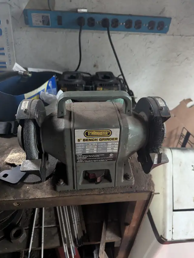 Commercialize drill press and grinder and chop saw and three ben - Photo 7