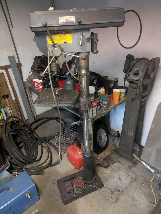 Commercialize drill press and grinder and chop saw and three ben - Photo 8