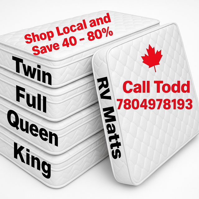 Brand New Mattresses – Many Styles Available