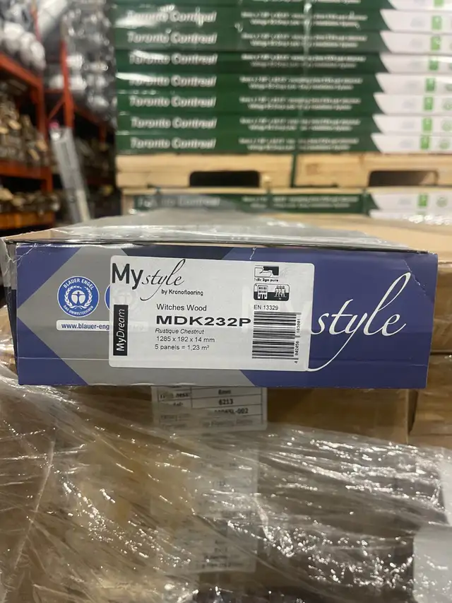 CLEARANCE $1.79/sqft Swiss Krono 14mm Witches Wood Laminate Floo - Photo 7