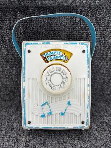 Radio Fisher Price jouet vintage Humpty Dumpty
