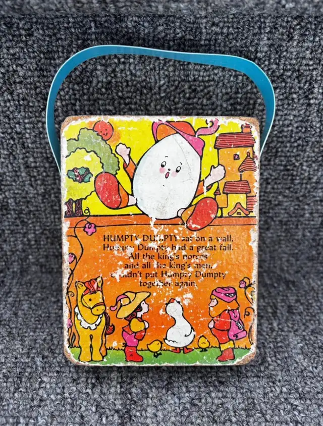 Radio Fisher Price jouet vintage Humpty Dumpty - Photo 2