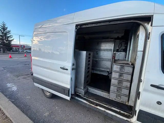 2017 FORD TRANSIT T-350 HIGH ROOF FULL SIZE 3.5L V6 GREAT CARFAX - Photo 5