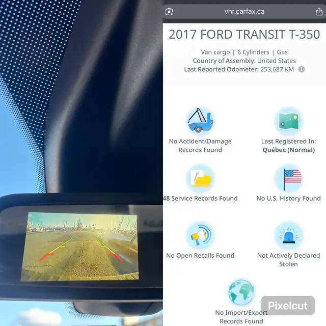 2017 FORD TRANSIT T-350 HIGH ROOF FULL SIZE 3.5L V6 GREAT CARFAX - Photo 6