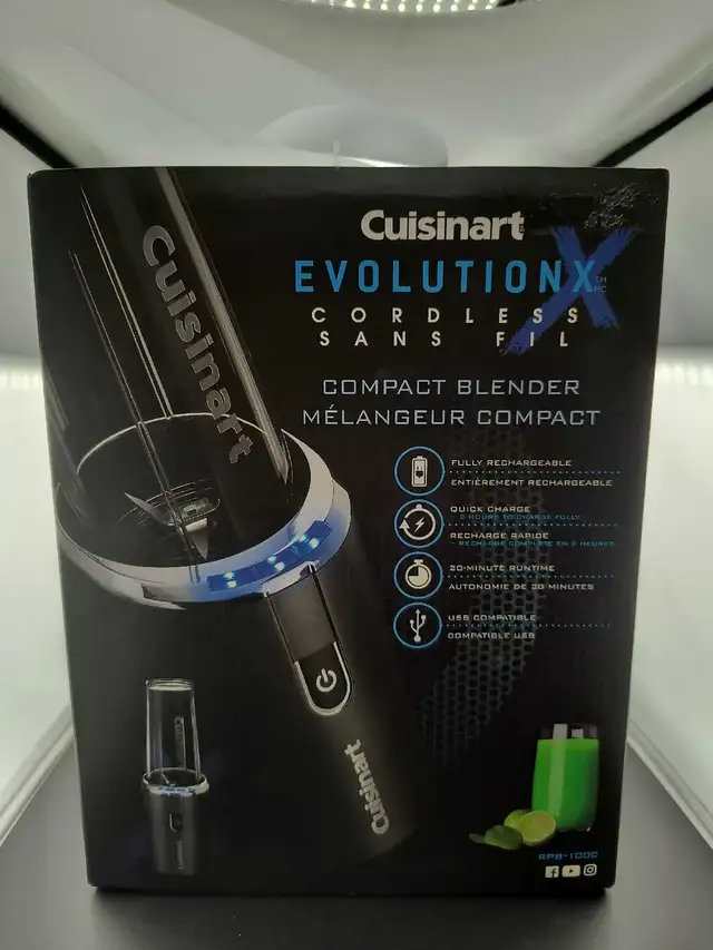 NEW Cuisinart Cordless Compact Blender Evolution X