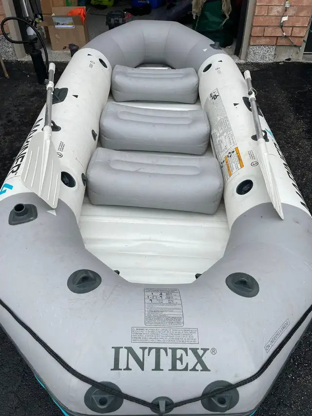 Intex Family Inflatable Boat Setup (Recreational & Fishing) - Photo 4