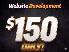 Professional Website for $150 for New Startup