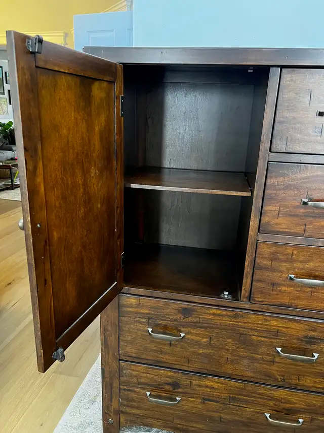 Wood Armoire for sale - Photo 5