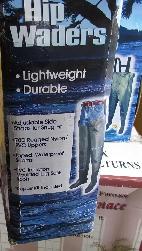Hip Waders New in the Box (up to sz 12)