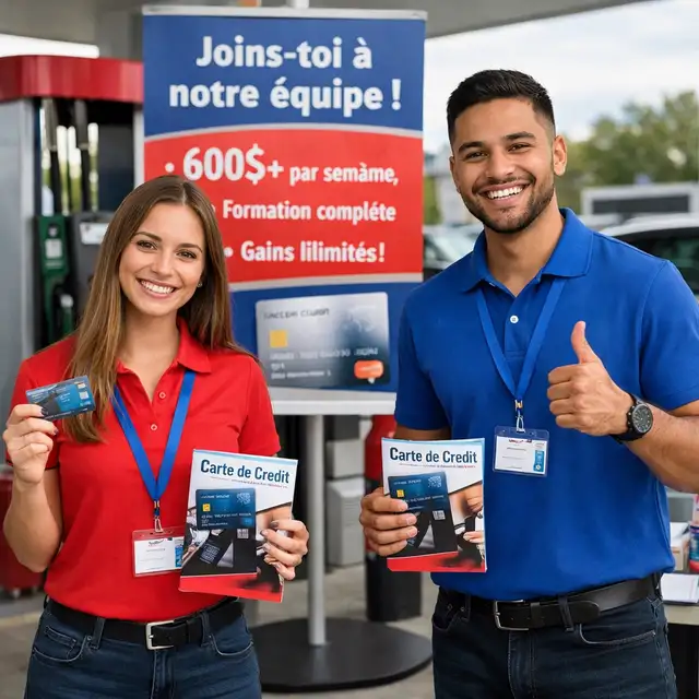 Représentant(e) Service Client – Promotions en Station-Service