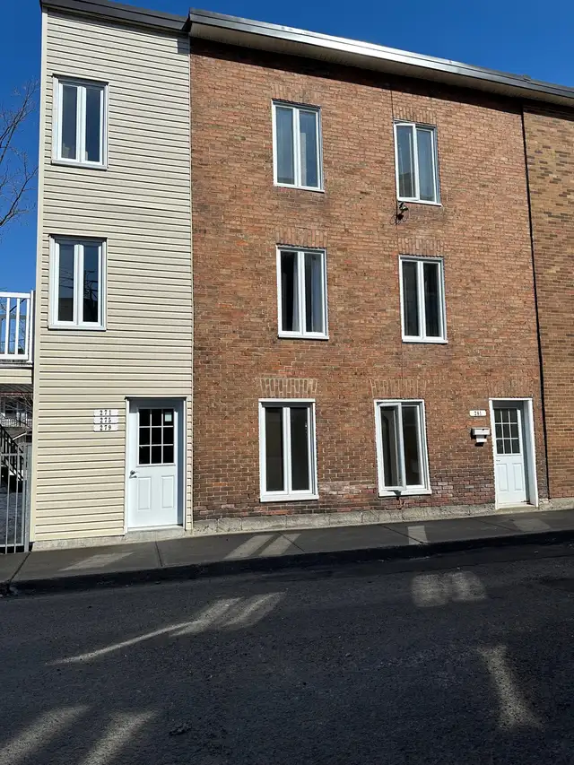 Pour 1er juillet . 5 1/2 , 2 chambres. Centre ville.