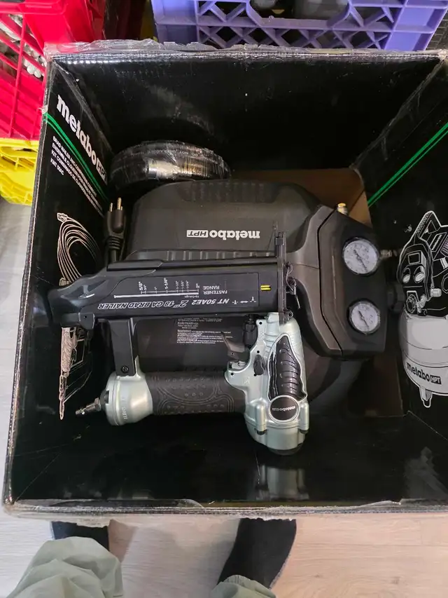 Brand New Metabo HPT (Hitachi) Professional Brad Nailer - Photo 2