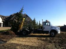 Trees, Tree Moving. 55 inch tree spade.